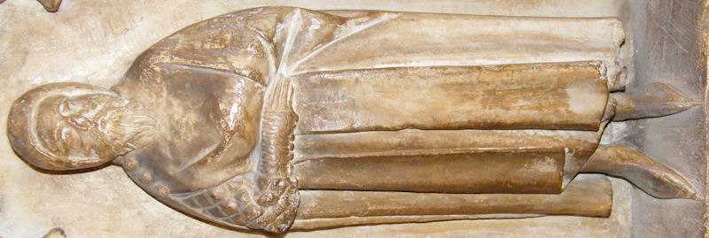 Warwick - St Mary Thomas Beauchamp 1369 and wife Katherine mortimer 1369 weeper